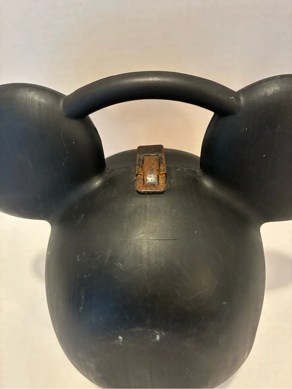 Aladdin Mickey Mouse Head Shaped Plastic Lunch Box Disney Vintage USA Made